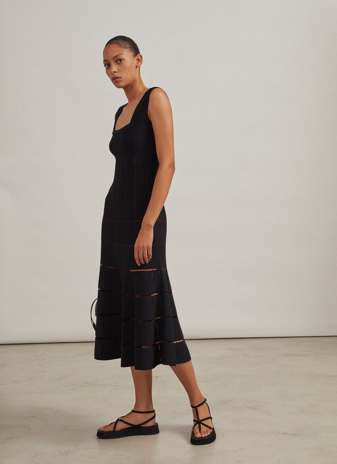 Dresses ALAÏA BLACK/RED DRESSES